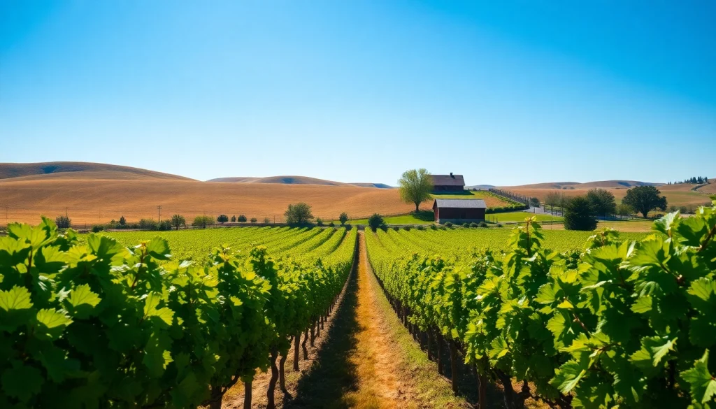 Experience the beauty of wineries in Clarksburg with its lush vineyards and scenic landscapes.