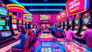 Istana777 menunjukkan pemain yang bersemangat saat bermain slot online di kasino virtual.