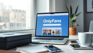Visual guide on how to search OnlyFans without username in a digital workspace