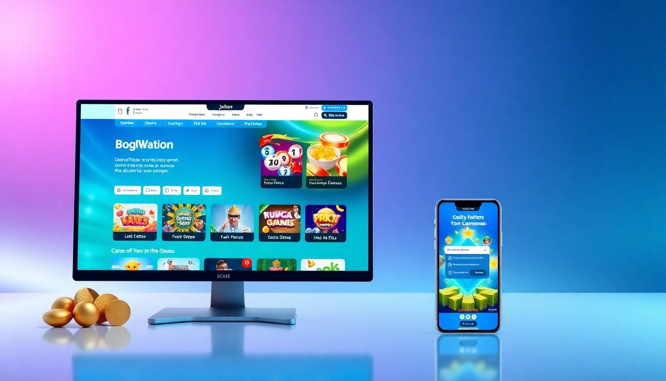 Jalwa Game platform interface featuring engaging game categories and vibrant colors