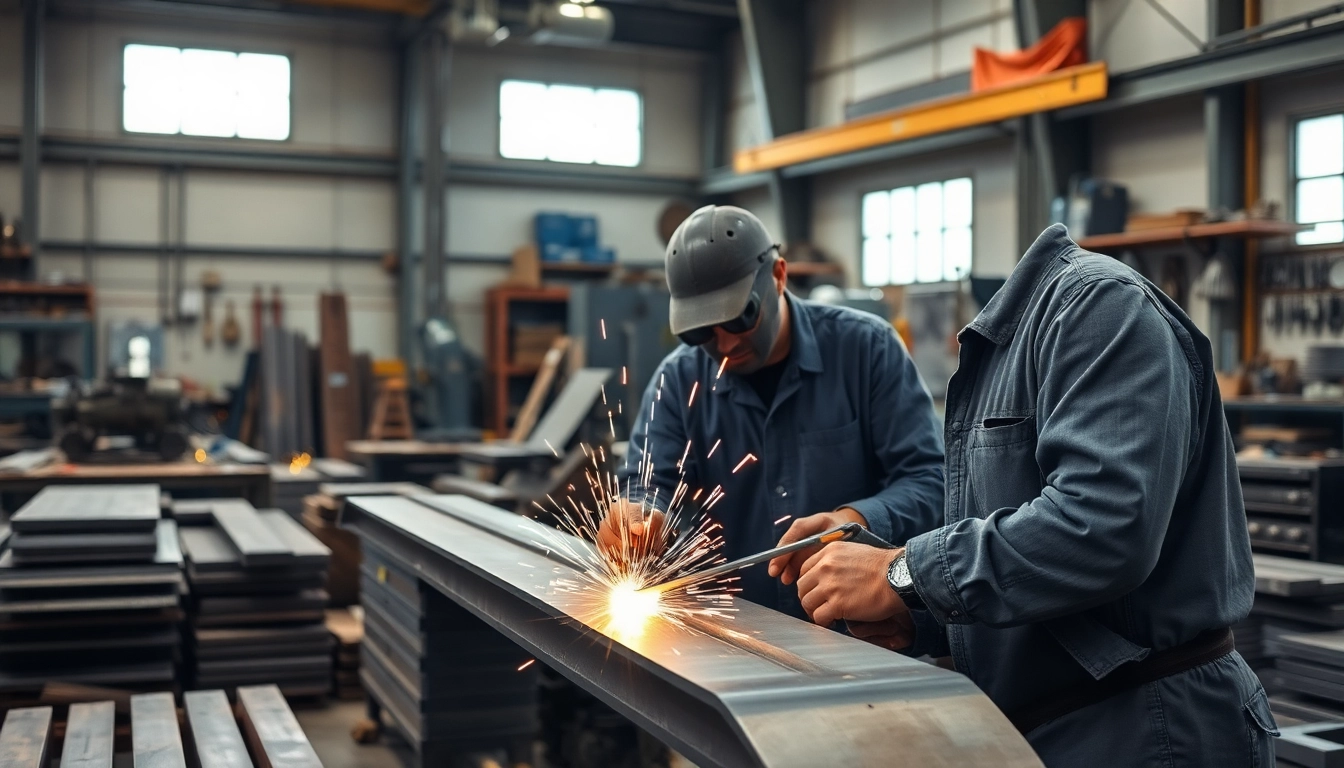 Find skilled steel fabricators near me crafting high-quality steel components.