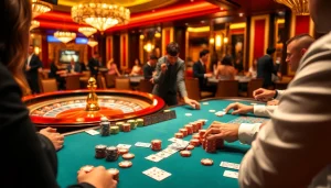 haywin elevates your gambling experience with a luxurious poker scene, chips, cards, and roulette.