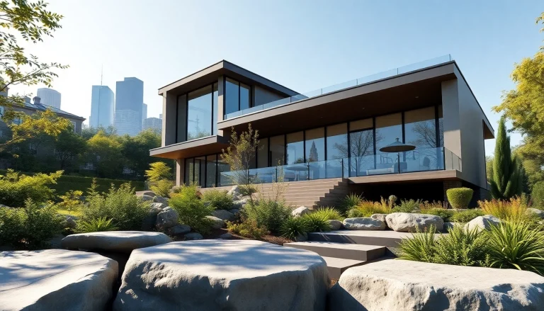 Luxury home architect Boston showcasing elegant design and modern aesthetics.