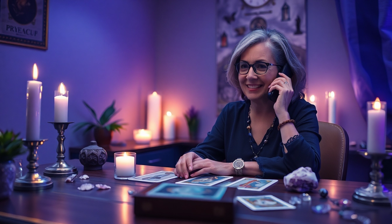 温かいサイキックによる電話占い当たるを示す魅力的な電話リーディングセッション。