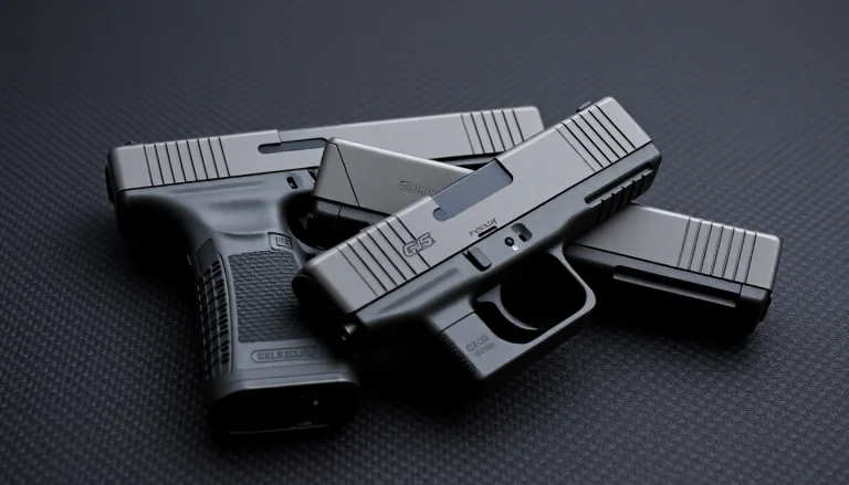 Showcase of glock 19 slides highlighting quality and craftsmanship.