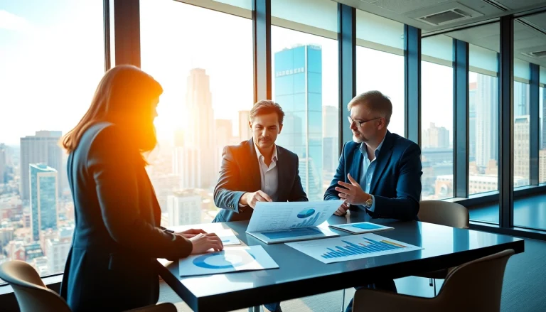 Insights from a business coach los angeles enhancing client strategies in a modern office.