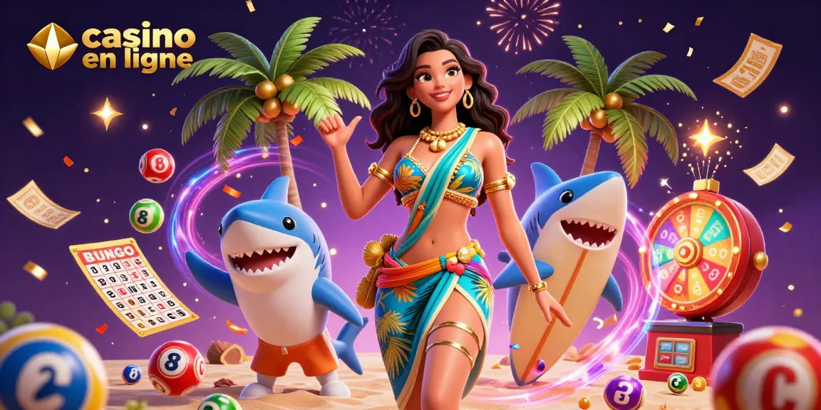 Participez à des jeux passionnants au casino en ligne, avec des éléments de loterie vibrants et une ambiance festive.