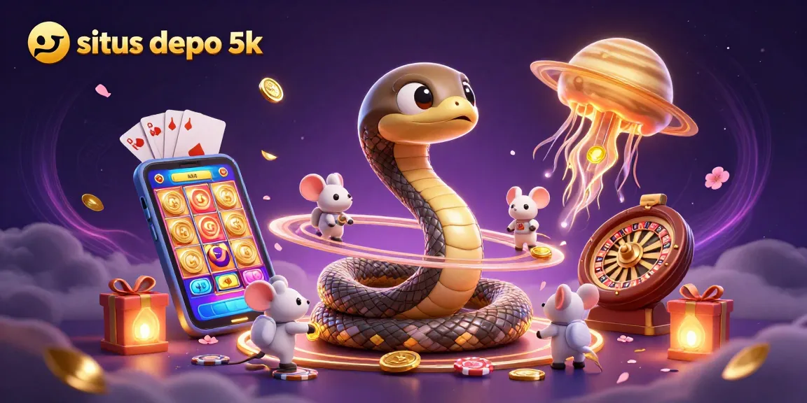 Menangkan hadiah besar di situs depo 5k dengan deposit rendah dan permainan yang adil!