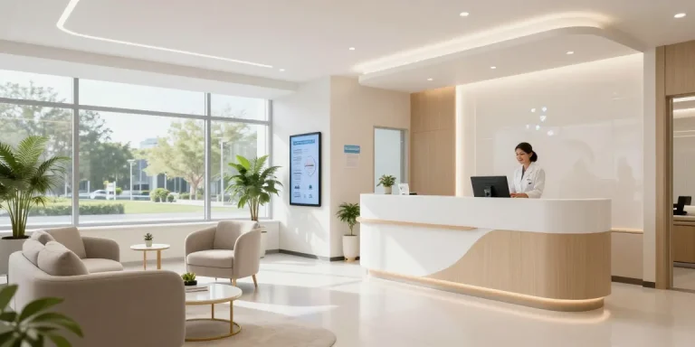 Hair transplant Turkey - compassionate doctor consultation in a welcoming healthcare environment.