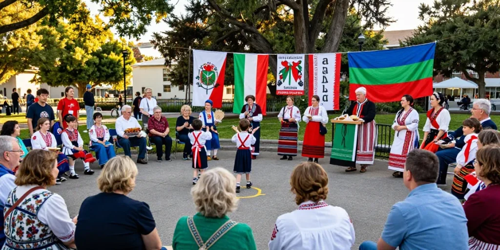 Celebrating Polish heritage at community event in San Francisco via https://www.sfpol.com/ with families and cultural activities.
