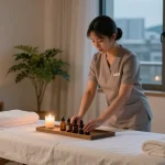 Experience 신촌출장마사지 in a tranquil home environment with professional therapies.